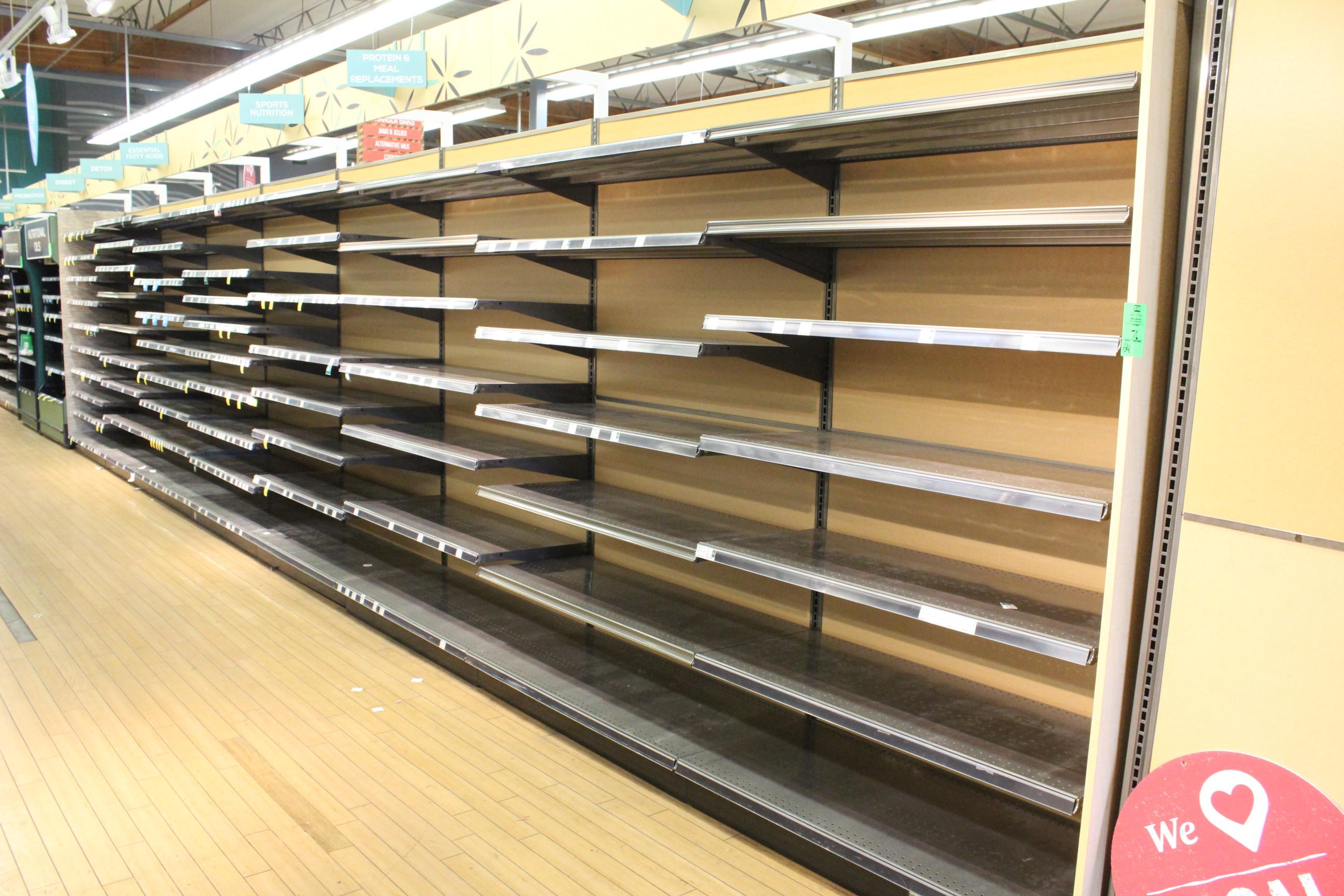 64’ Run Of Madix Gondola Shelving