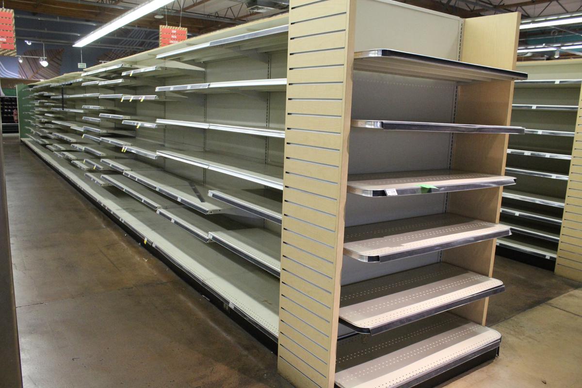 60’ Run Of Madix Gondola Shelving
