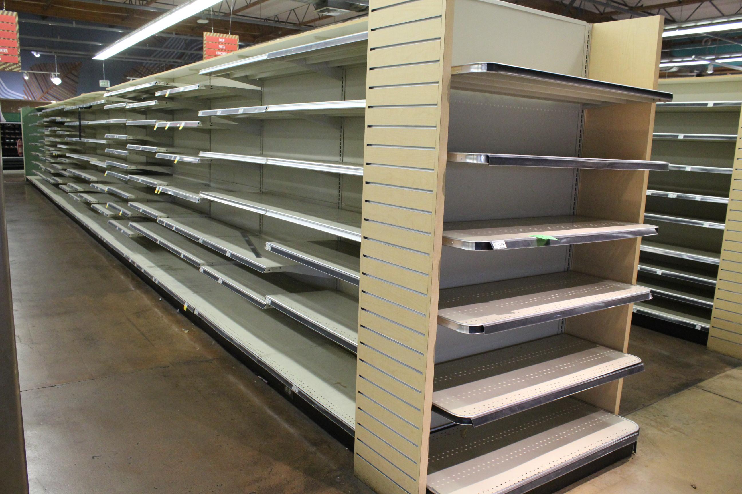 60’ Run Of Madix Gondola Shelving