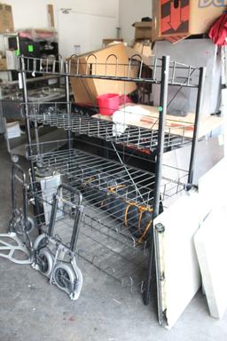 4' Wire Shelved Rack