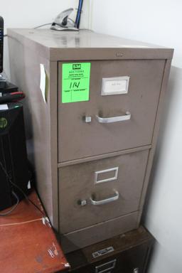 2 Drawer File Cabinet