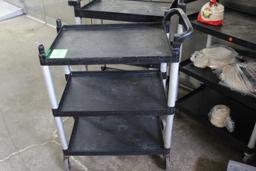 3-Tier Plastic Cart