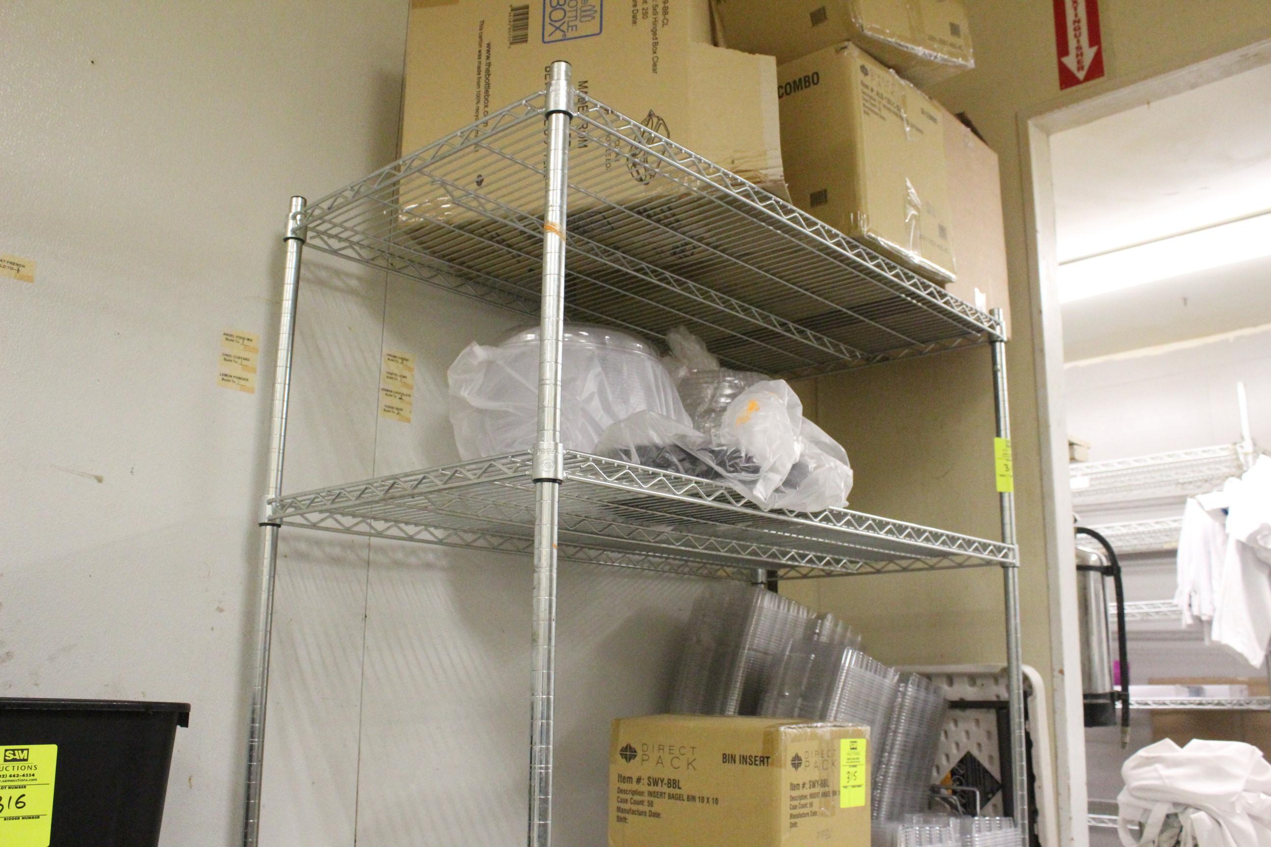 Contents Of Metro Rack (Food Service Items)