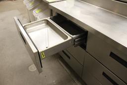 Delfield 99" Refrigerated Prep Table