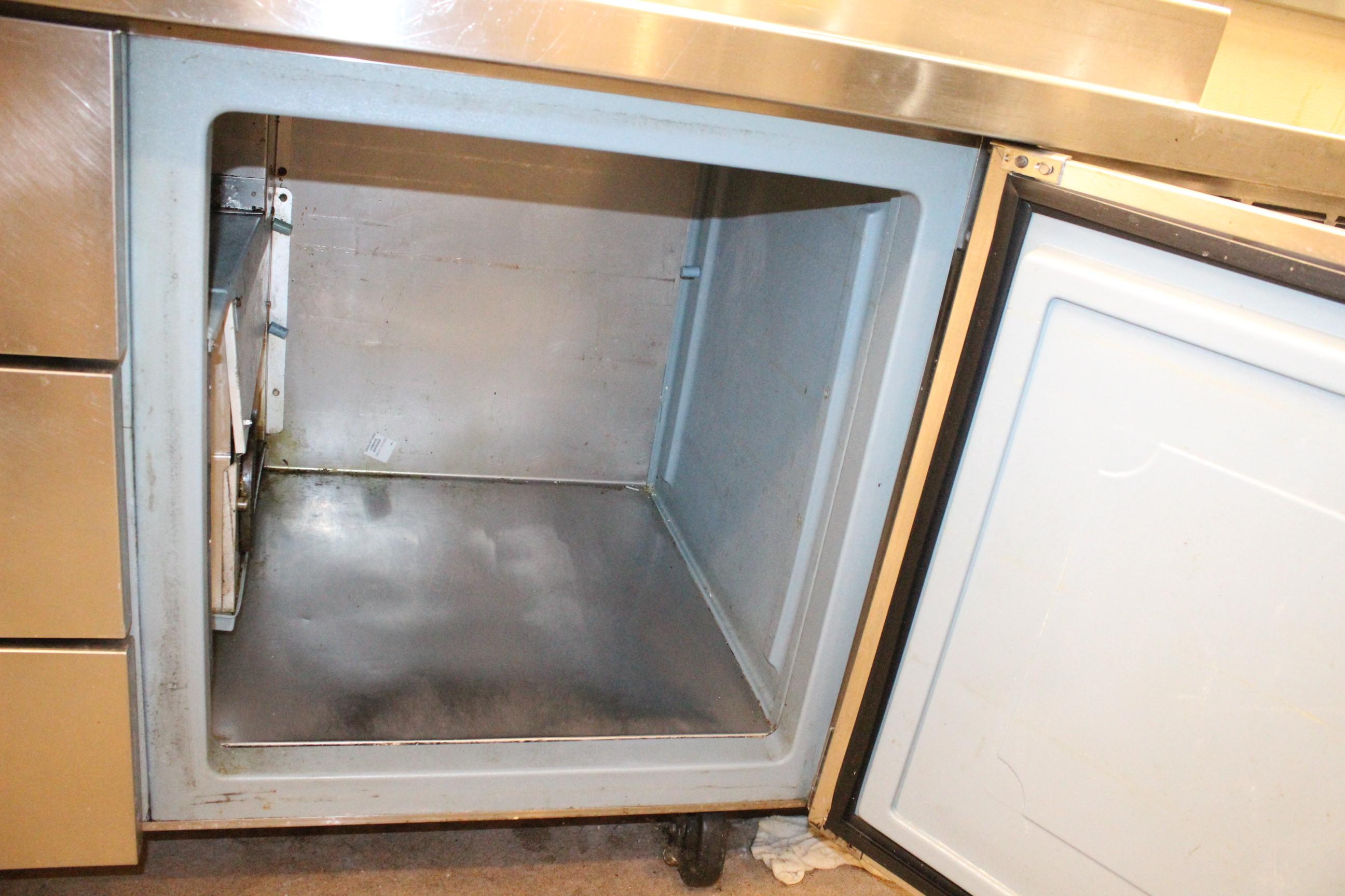 Delfield 99" Refrigerated Prep Table