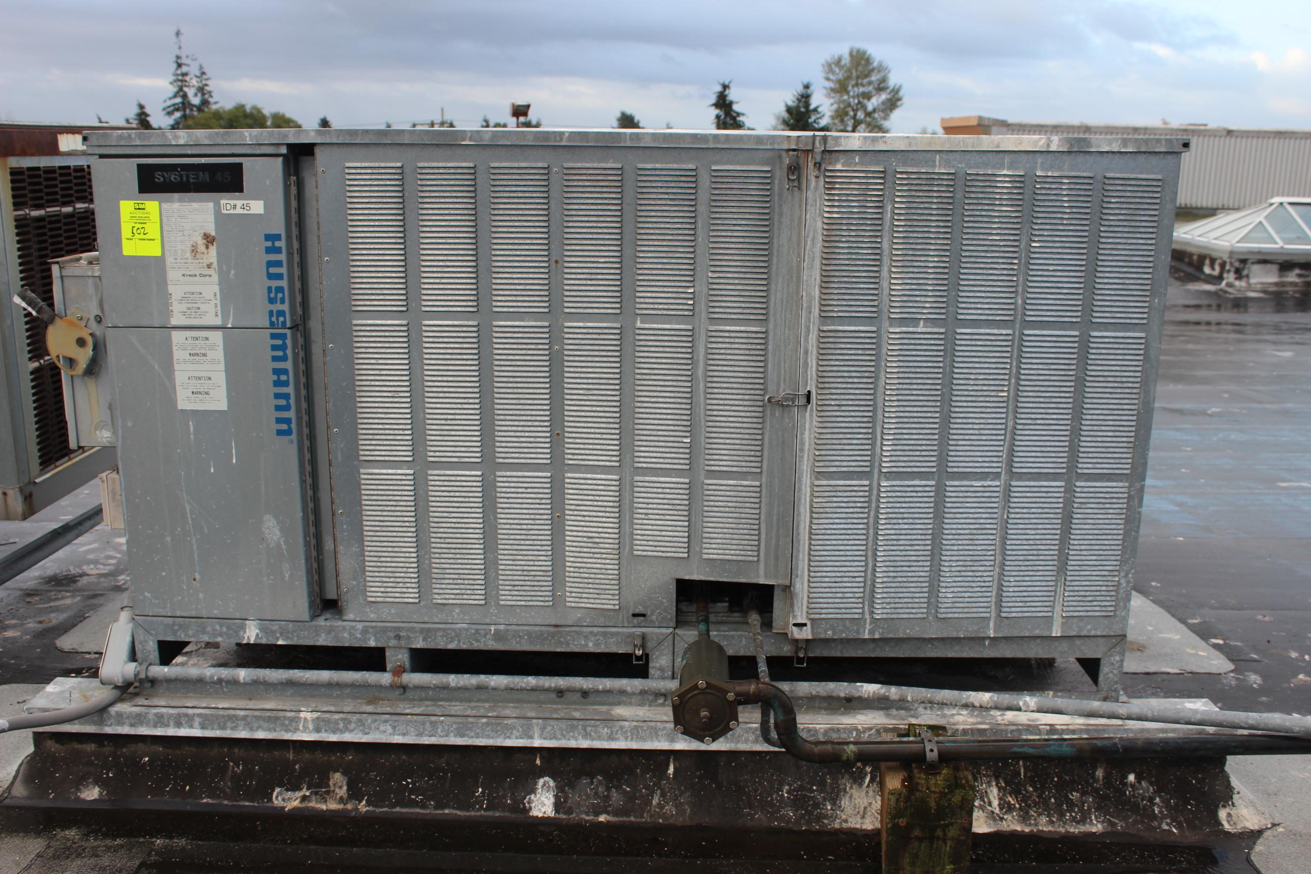 Hussmann Rooftop Condensing Unit W/ Copeland Compressor