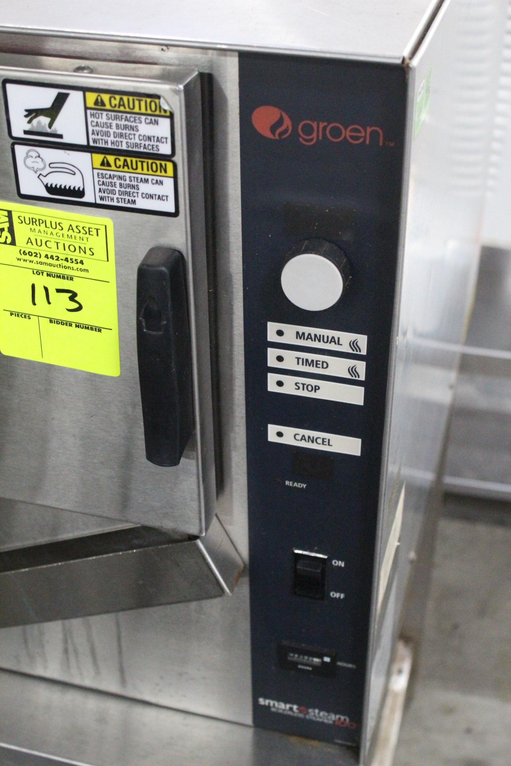2019 Groen SSB-3E Steamer