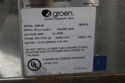 2019 Groen SSB-3E Steamer