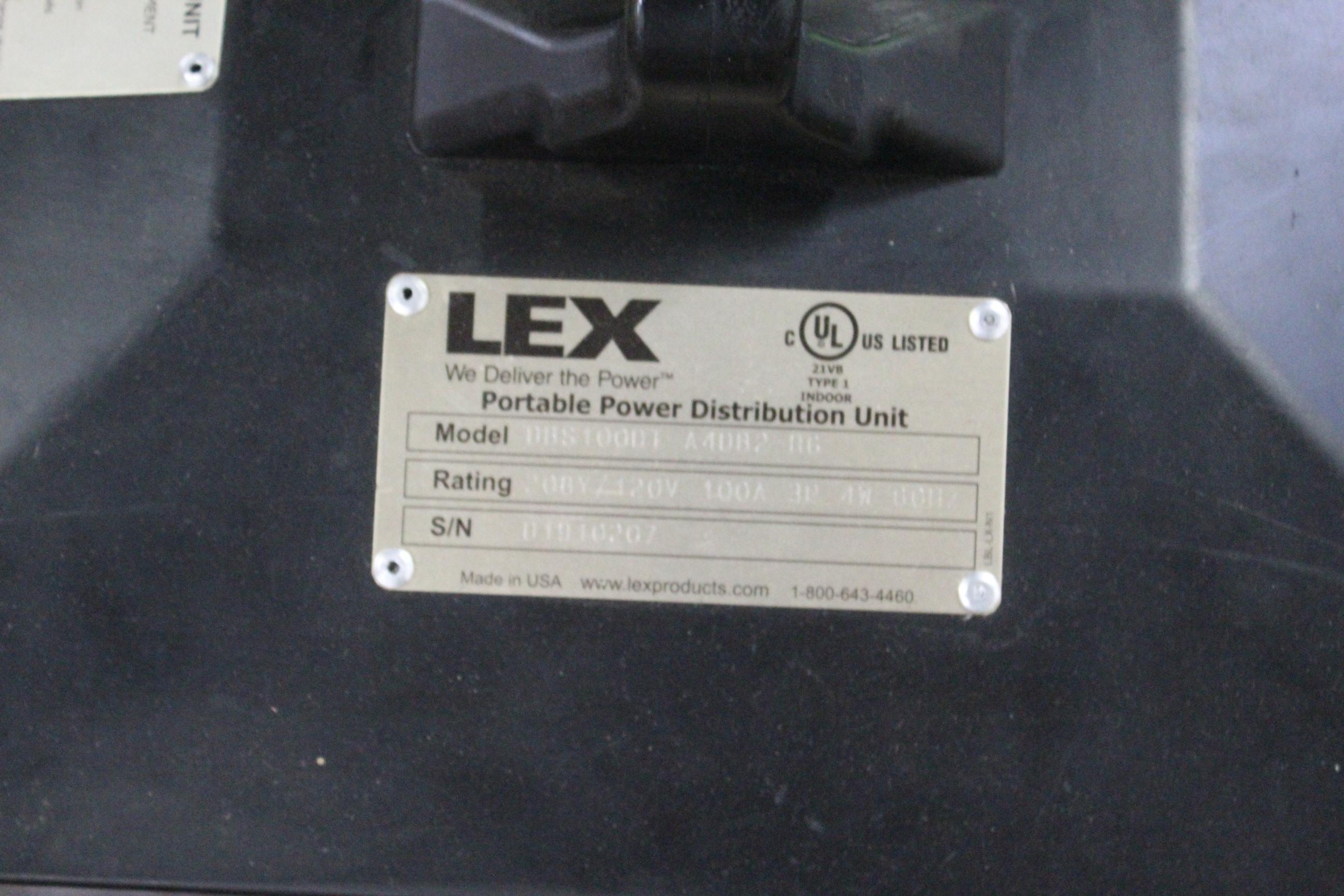 Lex Portable Power Distribution Unit W/ Speaker