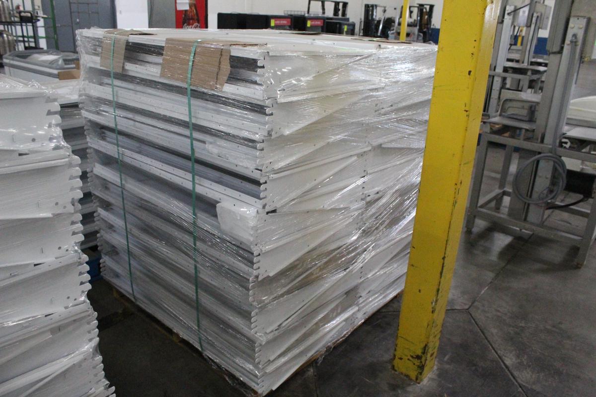 Pallet Of 48x24" Hill Phoenix Case Shelves
