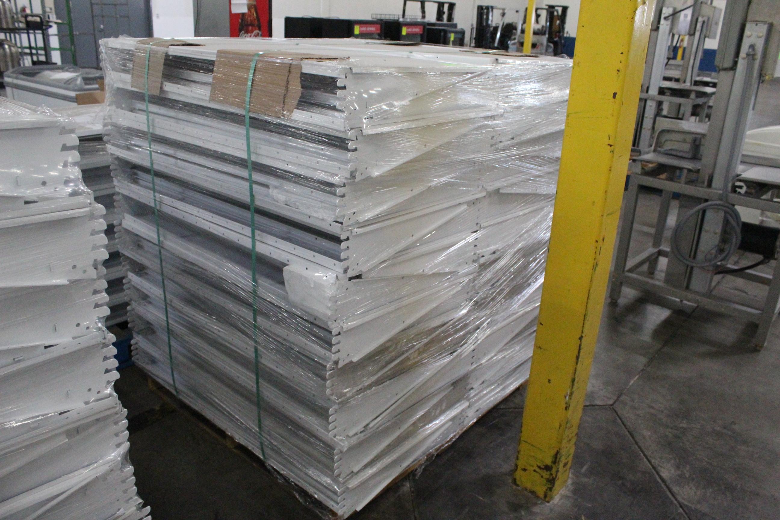 Pallet Of 48x24" Hill Phoenix Case Shelves
