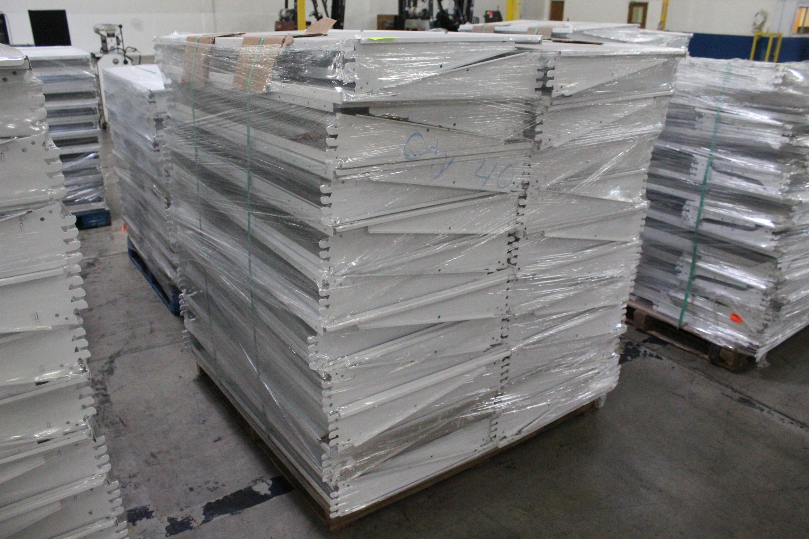 Pallet Of 48x24" Hill Phoenix Case Shelves