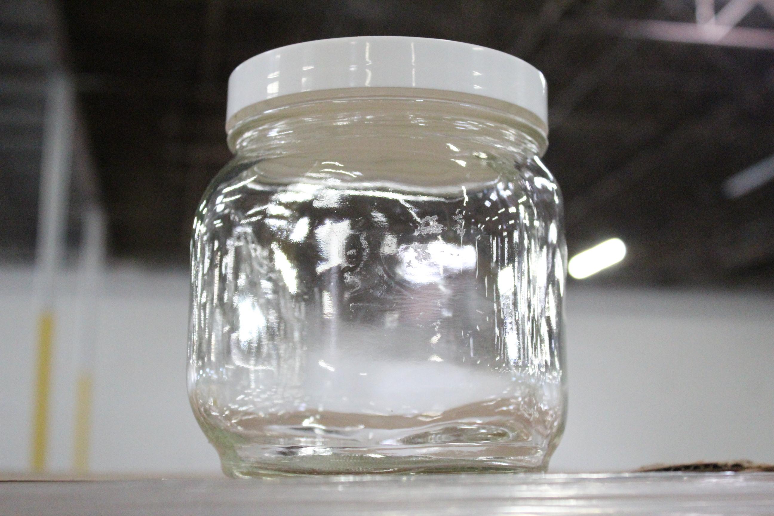 Pallet Of Glass Spice Jars