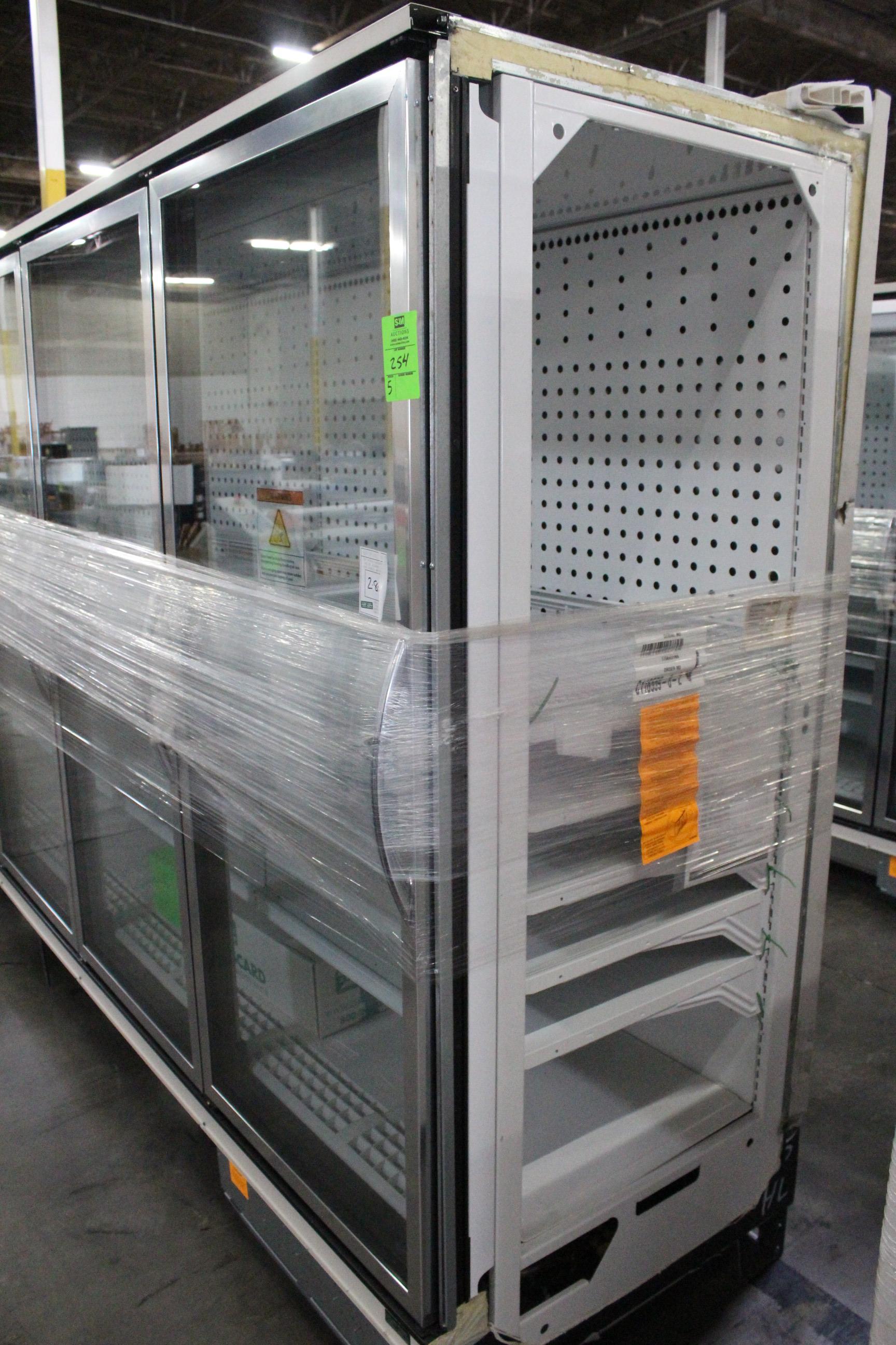 2018 Zero Zone 5 Door Low Temp Case