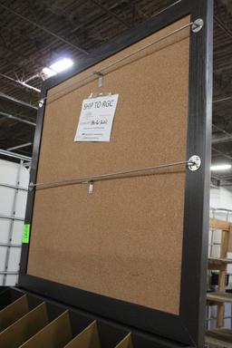 Wooden Cubby Style Merchandiser W/ Tall Back