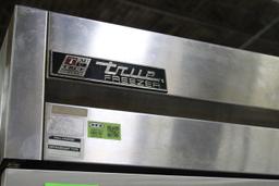 True T-72F Three Door Stainless Freezer