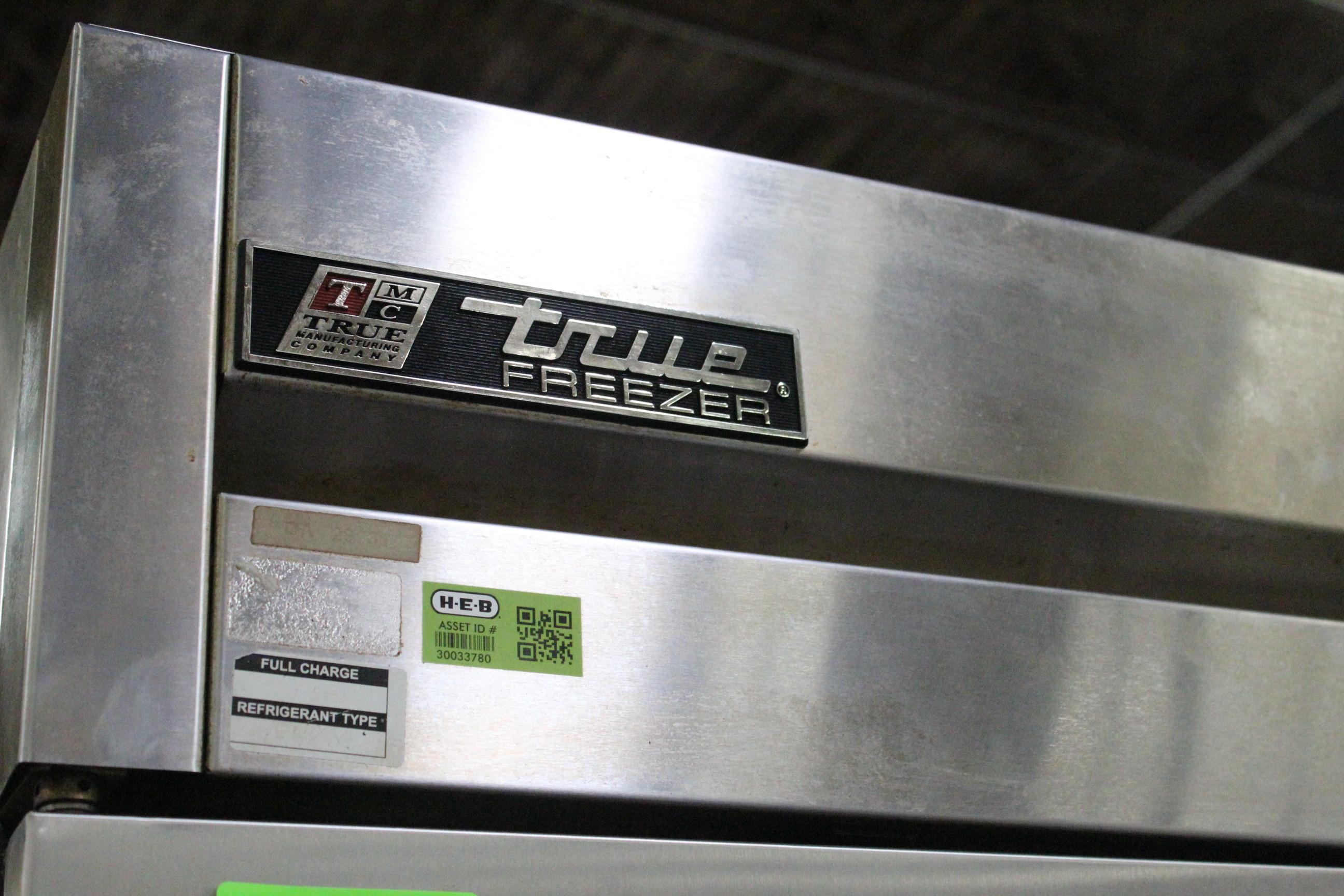 True T-72F Three Door Stainless Freezer