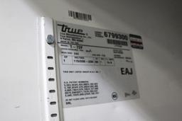True T-72F Three Door Stainless Freezer