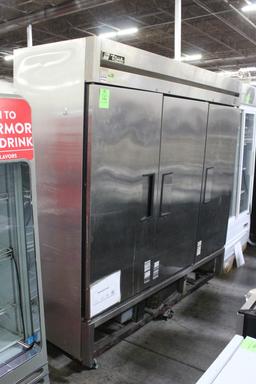 True T-72F Three Door Stainless Freezer