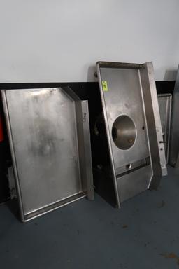 pre- & post- dishwasher sink w/ garbage disposal hole