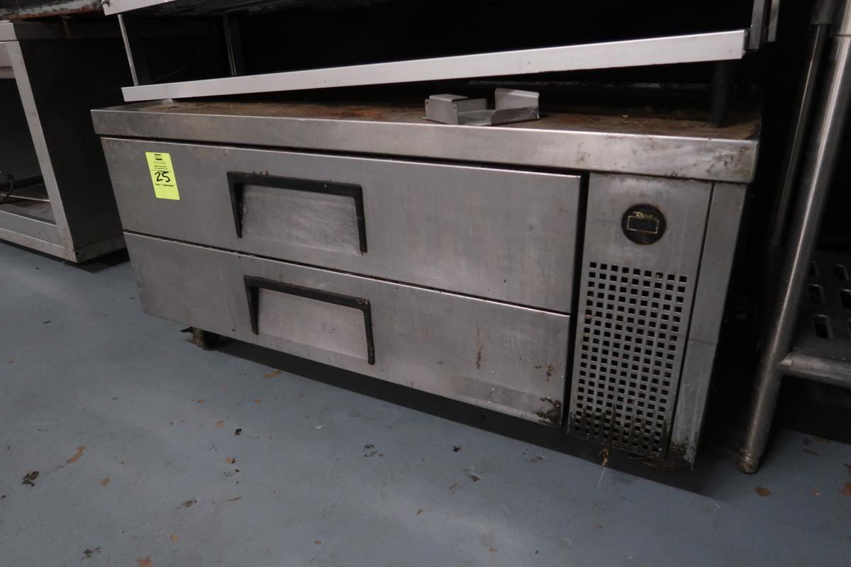 True refrigerated drawer equipment stand
