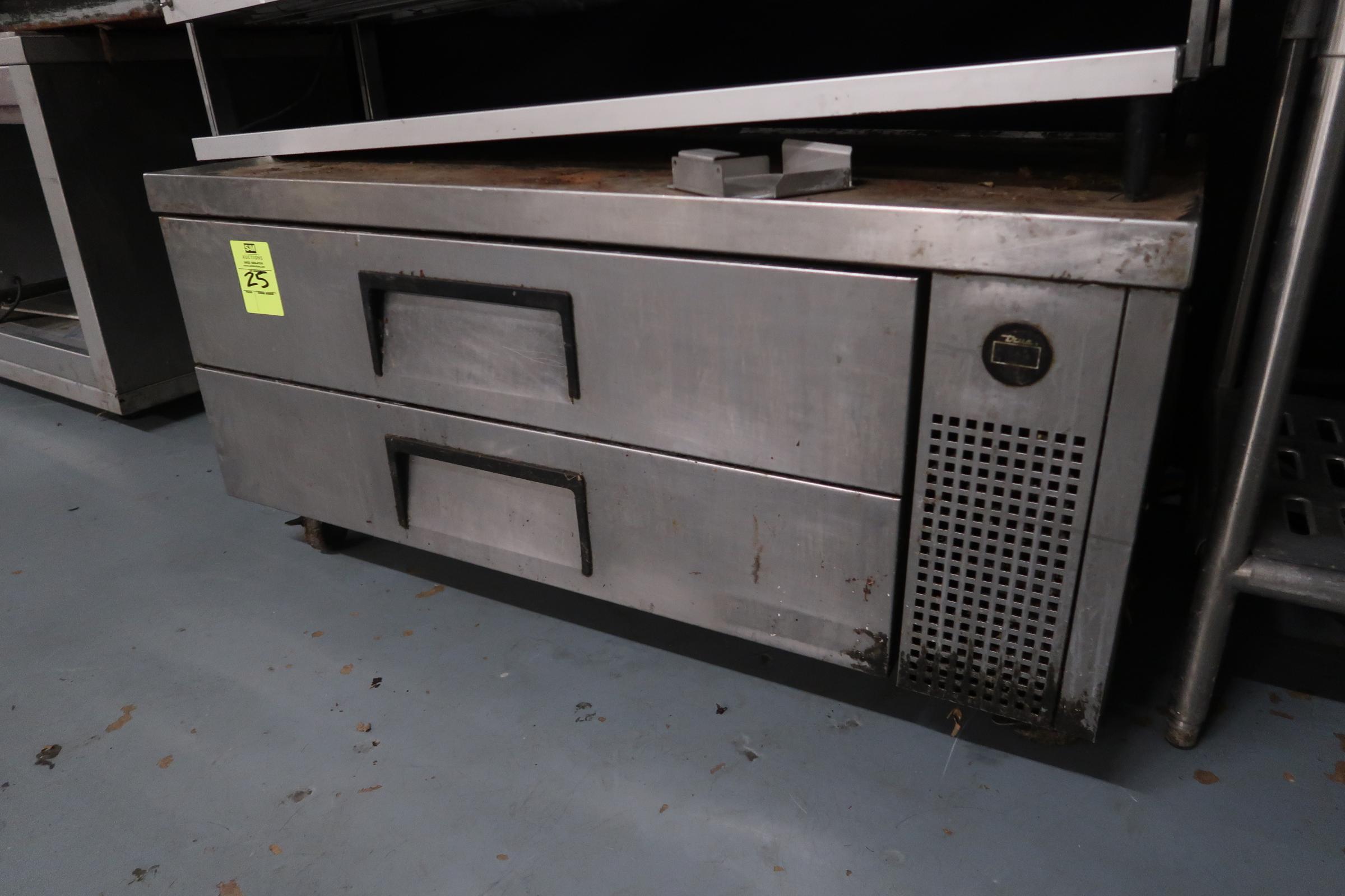 True refrigerated drawer equipment stand