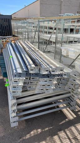 8 sections of racking