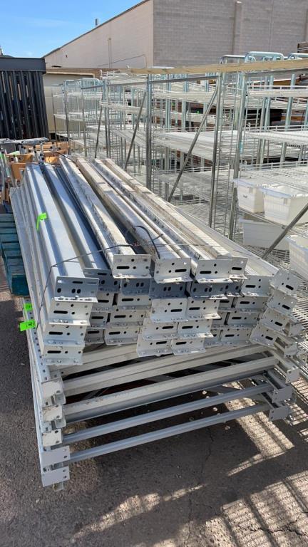 8 sections of racking
