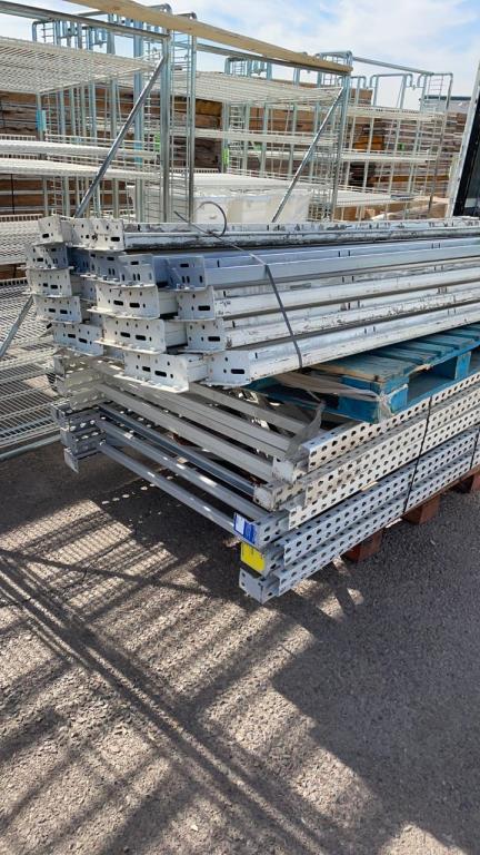 8 sections of racking