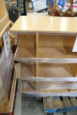 Wooden Cubby Style Merchandiser