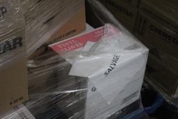 Pallet Of Assorted Gloves And Cleaning Supplies