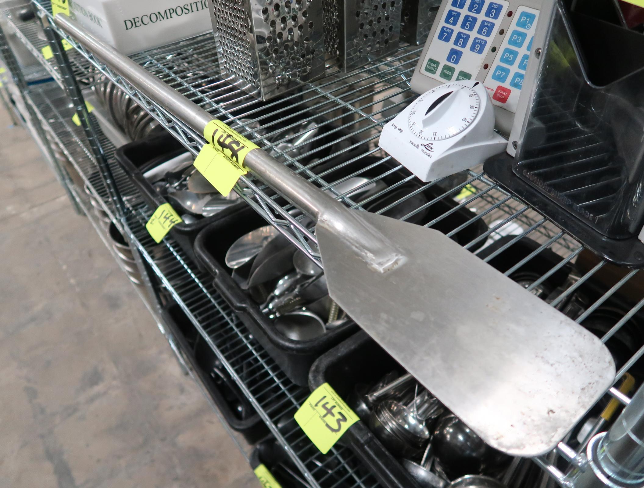 stainless mixing paddle