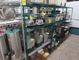 wire shelving units, epoxy coated
