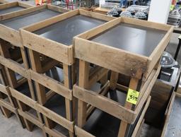dry produce merchandising tables