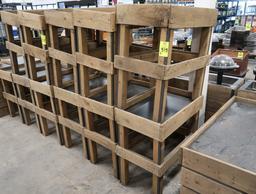 dry produce merchandising tables