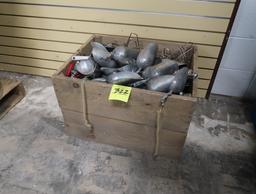 crate of bulk scoops & scoop holders