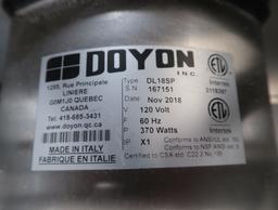 2018 Doyon countertop pizza dough sheeter