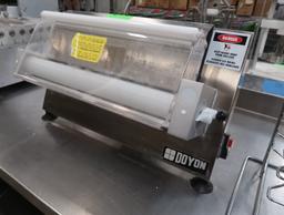 2018 Doyon countertop pizza dough sheeter