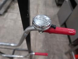 info stand w/ handlebars & bells