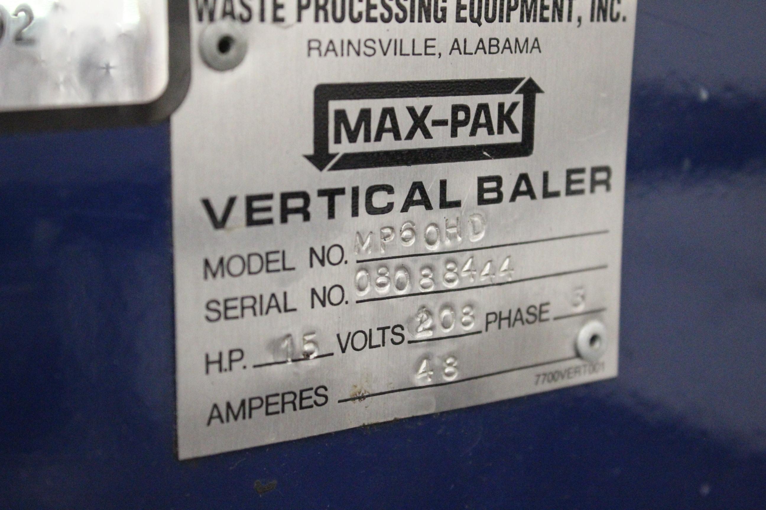 Max-Pak 60" Vertical Baler