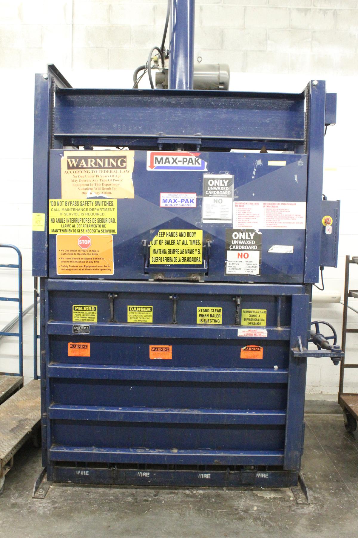Max-Pak 60" Vertical Baler