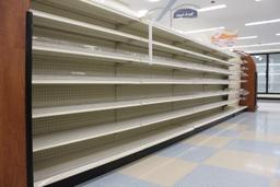 20' Of Lozier Gondola Shelving