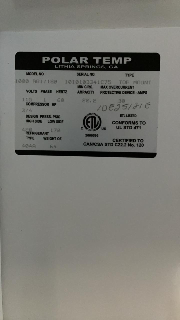 Polar Temp Ice Merchandiser