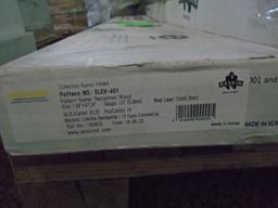 Pallet Of Raskin Floating Resilient Gravity Grip Flooring (Itasca)