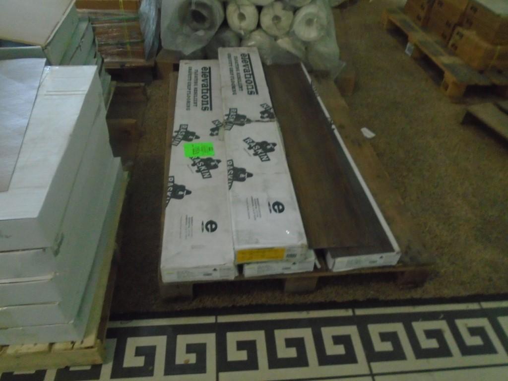 Pallet Of Raskin Floating Resilient Gravity Grip Flooring (Itasca)