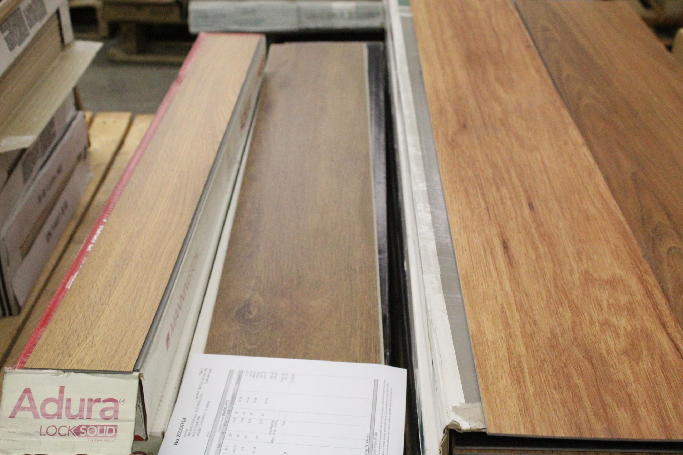 Pallet Of Assorted Vinyl Plank Flooring (Mt. Prospect)