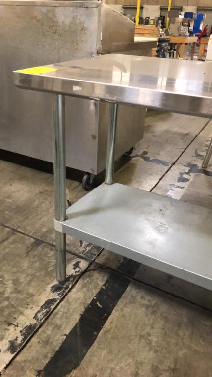 5’ Stainless Steel Table