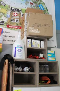 First Aid Cabinet And Contents