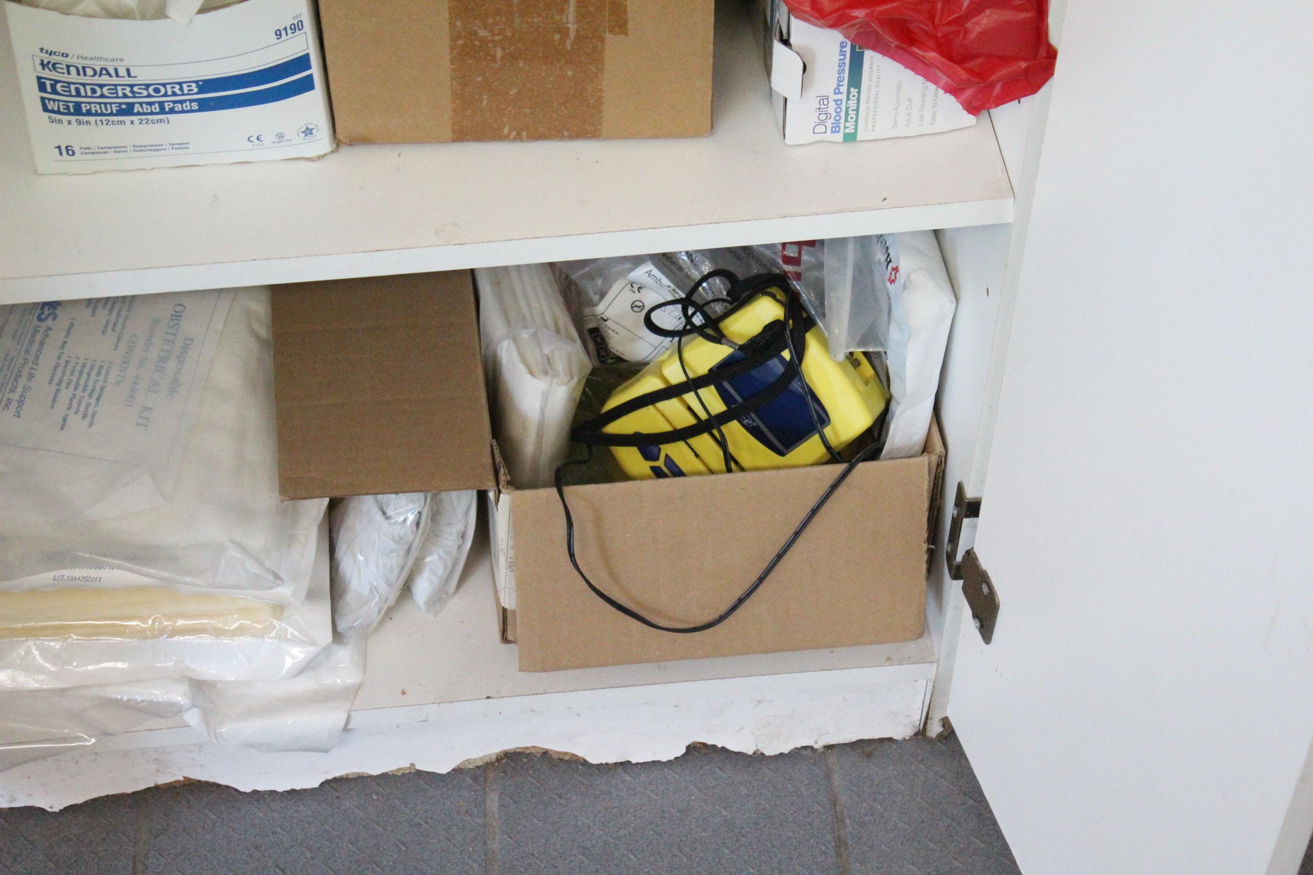 First Aid Cabinet And Contents