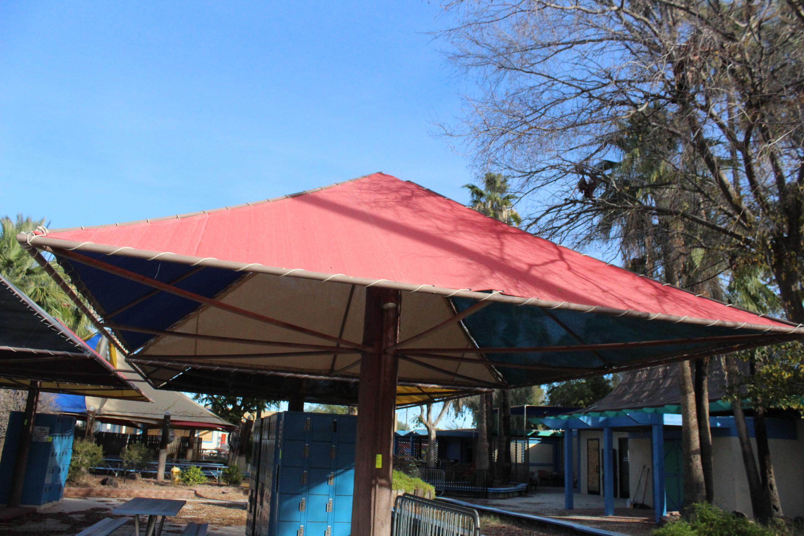 Group Of Canvas Shades